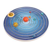Milisten 1 Set Planet Painting Models Solar System Puzzle Plaything DIY Craft Kit for Creative Fun Safe Hands Painting Activity for Boys