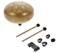 Milisten 1 Set Portable Ethereal Drum Tone Percussion Instrument for Beginners Adults for Stress Relief Meditation and Music Education Golden