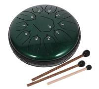 Milisten 1 Set Portable Ethereal Tongue Drum Set Percussion Instrument for Adults for Music Education Meditation and Mental Rehabilitation