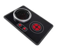 Milisten 1 Set Pretend Play Kitchen Induction Cooker with Authentic Sound and Light Effects Stove Accessories for Creative Cooking Fun Battery Powered Kitchen Appliance