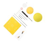 Milisten 1 Set Solar System Model DIY Earth Moon Model Educational Astronomical Simulator for Classroom Learning Engaging Science Activity for Develops Astronomy Understanding Random Color