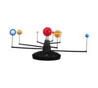 Milisten 1 Set Solar System Model Kit with Planetarium Projector Unfinished Planets DIY Educational for Enhance Learning Cognitive Skills with