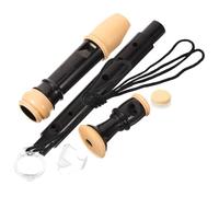Milisten 1 Set Soprano Recorder for Beginner Friendly Plastic Wind Instrument with Cleaning Rod for Music Learning and Performances Musical Plaything