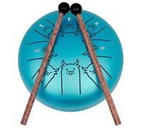 Milisten 1 Set Steel Tongue Drum Beginner Friendly Percussion Instrument for Quick Skill Mastery Unique Sound for Meditation Music Therapy Durable Steel Construction