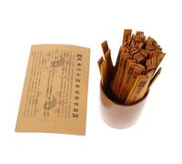 Milisten 1 Set Traditional Chinese Divination Sticks Bamboo Fortune Sticks for Divination Portable for Fortune Telling Vintage Chinese Buddhism Props