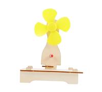 Milisten 1 Set Wind Power Generator Science Experiment Kit DIY Educational for School Projects Lightweight and Durable Windmill Model for Learning and Observation Skills Random Color