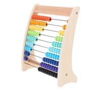 Milisten 1 set Wooden Abacus Educational Math Learning Tool for Boys Develops Counting Skills Hand Eye Coordination Safe for Early Math Cognition
