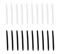 Milisten 10 Pairs Silicone Glasses Accessories Eyeglasses Temple Tips Replacement Sleeve Retainer for Fixing Glasses and Anti-slip Function Suitable for Running and Kicking a Ball