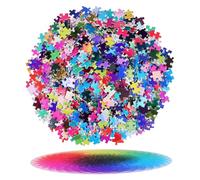 Milisten 1000 Piece Gradient Circle Puzzle Color Changing Jigsaw Puzzle for Adults Challenging Rainbow Design for Display and Enjoyment