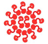Milisten 1000pcs Poultry Anti-peck Tools Medium Plastic Chicken Peepers with Reusable Blinders for Roosters Hens to Prevent Fighting and Injuries in Farming