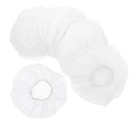Milisten 100Pcs Disposable Headset Ear Covers Non Woven Sanitary Headphone Ear Covers Washable Super Stretch Covers Fit for Most Ear Headphones
