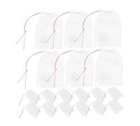 Milisten 100Pcs Fruit Protection Bags Drawstring Garden Insect Barrier Netting for Small Fruits Lightweight Mesh Covers for Apples Pears Tomatoes and Vegetables