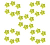 Milisten 100pcs Green Rubber Pin Backs with Star Shape, Securely Locks the Pin and Easy to Carry, for Jewelry Making and DIY Craft Projects