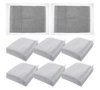 Milisten 100pcs Pet Pee Pad Reusable Cage Liner Bamboo Small Pets Diaper Mats Puppy Pads for Hamster Training and Rabbit Hutch Floor Liner