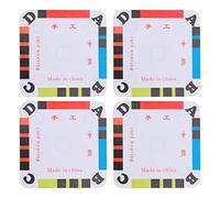 Milisten 100pcs Weaving Cards Tablet Yarn Thread Guide Seperator Cards Cardboard Loom Cards for Loom or Inkle Loom Weaving Supplies