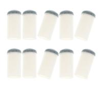 Milisten 10Pcs 12Mm Blue Pool Cue Tips Replacement Set for Billiards and Snooker, Slip-On Pool Stick Accessories for Cue Repair and Break Shots