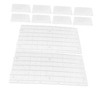 Milisten 10PCS Adjustable Fish Tank Grid Dividers Plastic Aquarium Mesh Panels for Aggressive Fish Separation and Breeding Easy-cut Multi-functional Tank Partition with Enhanced Oxygen Flow
