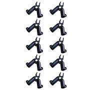 Milisten 10pcs Adjustable Plant Connectors for Garden Support Sturdy Plastic Plant Stakes Connectors 0-70 Degree Angles for