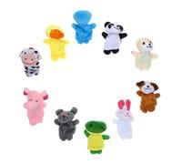Milisten 10Pcs Animal Finger Puppets for Storytelling Engaging Hand Puppets for Language Development and Playtime Fun