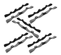 Milisten 10pcs Backpack Chest Strap with Quick Release Buckles Elastic Sternum Belt for Adults Non-slip Mountaineering Shoulder Strap Accessories for Hiking Trekking and Travel