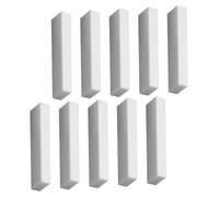 Milisten 10pcs Bone Guitar Nut Blanks for Acoustic Electric Bass Classical Guitars Precision Crafted Replacement for Improved Tone and String Stability