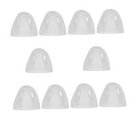 Milisten 10Pcs Bottle Caps Replacement Durable Lids for Wide Neck Milk Bottles Leak and Easy to Clean Multipurpose Use for Home and Outdoor Feeding