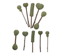 Milisten 10pcs Catnip Lollipop Cat Chew Toy for Kittens Promoting Digestion Natural Catnip Cat Molar Stick for Interactive Play