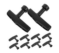 Milisten 10pcs Chainsaw Pull Cord Starter Handle Engine Accessory with Ergonomic Grip for Gas Sawing Machine Replacement and Easy Installation