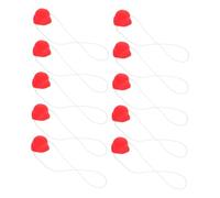 Milisten 10PCS Clown Nose for Adults Clown Noses with Elastic Band Essential Accessory for Carnival Halloween Circus Dress Up