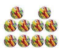 Milisten 10pcs Colorful Soft Foam Cat Ball Interactive Pet Teaser Balls for Indoor Play Safe Eva Material for Cats Durable Micro Elastic Plaything