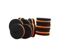 Milisten 10pcs Cymbal Felt Pad for Drum Set Cymbal Pads Useful Felt As Drum Dampeners for Drummers Using