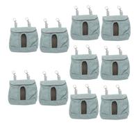 Milisten 10pcs Feeder Bags Hanging and Guinea Pig Food Holders Slow Design for Small Pets for Indoor and Outdoor Use