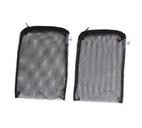 Milisten 10pcs Fine Hole Aquarium Filter Bag Pouch for Easy Cleaning Filtration for Fish Tank and Aquarium Use Safe Material Black