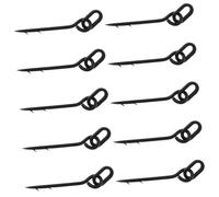 Milisten 10pcs Heavy-duty Carp Boilie Spike Bait Screws with Secure Barbs for Carp Barbel Fishing Easy-attach Bait Holders Compatible with Freshwater and Saltwater Rigs