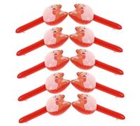 Milisten 10pcs Inflatable Hammer with Cartoon Lightweight PVC Party Accessories for Hand Eye Coordination Dexterity Development and Fun Play