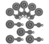 Milisten 10pcs Inflatable Valve Plug Leakproof Air Valve Cap Tpu Material Spring Loaded Replacement Inflation Nozzle Compact Travel Pillow Accessories for Outdoor Camping