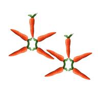 Milisten 10pcs Lifelike Artificial Carrot Models for Home Store Decoration Realistic Faux Vegetable Props for Still Life Drawing Photography Party Decor and Creative