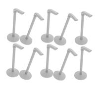 Milisten 10pcs Micro Landscape Model Miniature Street Lamps Mini Traffic Lights for Dollhouses Railway Models Fairy Gardens Educational Toy