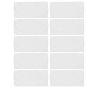 Milisten 10pcs Microfiber Face Cloths Reusable Makeup Remover Towels Soft Gentle on Sensitive Skin Lint-free Facial Washcloths for Everyday Makeup Removal