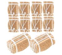 Milisten 10pcs Mini Bale Decorations for Dollhouse Realistic Straw Bales for Play and Miniature Layouts for Photo Props and Chic Home Decor