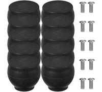 Milisten 10pcs Mini Coffee Pot Lid Handles Replacement Wear-Resistant Knobs for Teapot Kettle Pan Lid Heat-Resistant Compact Pot Grip for Kitchen Cookware Accessories