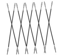 Milisten 10pcs Non-slip Metal Wire Tailpiece Strings for Accessories Tail Cord Replacement Strings