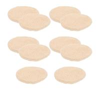 Milisten 10pcs Parrot Nesting Bed Pads Bird Nest Mat Versatile Fit Bulk Value Soft Polyester Material 13.5cm/5.3 Inch for Hatching Phase Suitable for Parrots and Birds