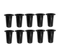 Milisten 10pcs Plastic Woofer Box Port Tubes 41x80mm Replacement Speaker Air Outlets Bass Reflex Tubes for Subwoofer Speaker Enclosures in Live Sound and Stage Systems