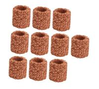 Milisten 10pcs Reusable Ceramic Water Plant Fixed Rings for Aquarium Fish Tank Accessories with Wide Adherent Parasitism Area, Practical Filter Rings Suitable for Aquarium Use Style