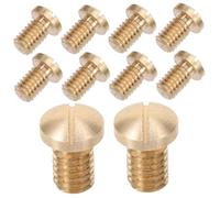 Milisten 10Pcs Saxophone Replacement Screws for Alto Tenor Soprano Durable Woodwind Instrument Screws for Maintenance and Repair Lightweight and Portable Design for Musicians