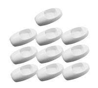 Milisten 10pcs Scale Urinal Model Miniature Public Toilet Accessories for Dollhouse Bathroom DIY Architectural Projects School Model Train Scenes
