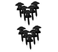 Milisten 10pcs Schaller Style Guitar Strap Locks Bass Straps Pegs for Electric Guitars