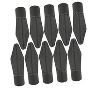 Milisten 10pcs Soft Rubber Arrow Tips for Practice Soft Arrowheads for Training and Throwing Games Easy Attach Arrows Replacement for Boys