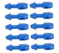 Milisten 10pcs Spearfishing Rubber Inserts Reinforced Plastic Non-slip Band Anchors Underwater Fishing Tackle Accessories for Divers Enhanced Durability and Shooting Stability